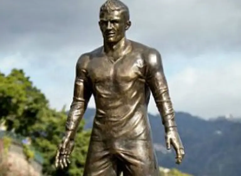 Cristiano Ronaldo ya tiene estatua propia