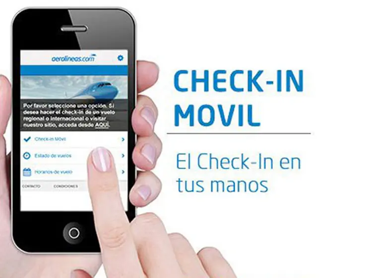 El check-in de Aerolí­neas Argentinas ahora se podrá realizar desde el celular