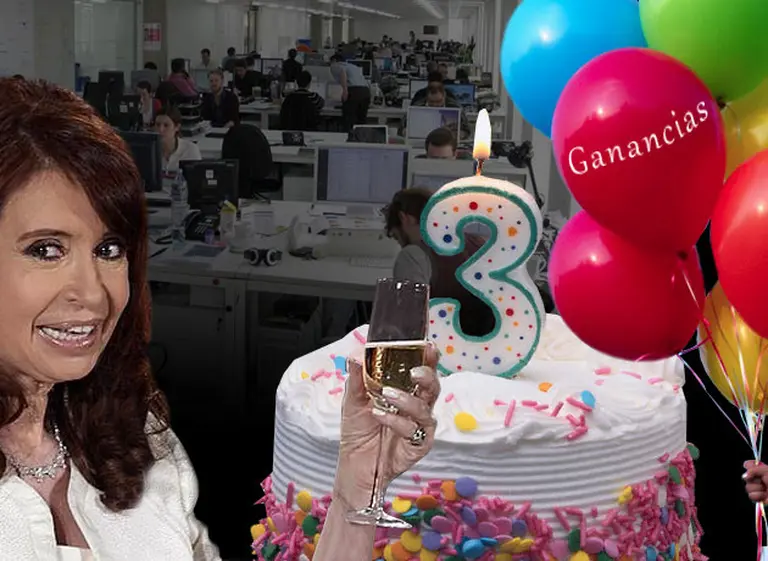 Ganancias: así­ actuó Cristina tras la ley que le permitió hace 3 años modificar el mí­nimo no imponible por decreto