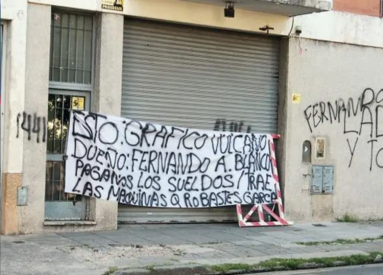 Trabajadores gráficos denuncian el vaciamiento de la empresa Vulcano