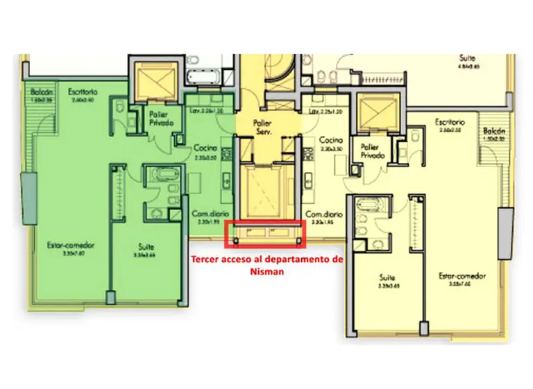 Nuevas pistas en caso Nisman: un pasadizo al departamento del fiscal, pisadas y una huella digital
