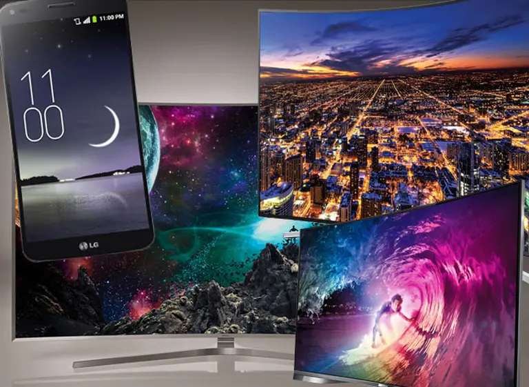 Las pantallas curvas crecen en TV y celulares: ¿cuáles son las ventajas de los "displays" que le escapan a lo plano?