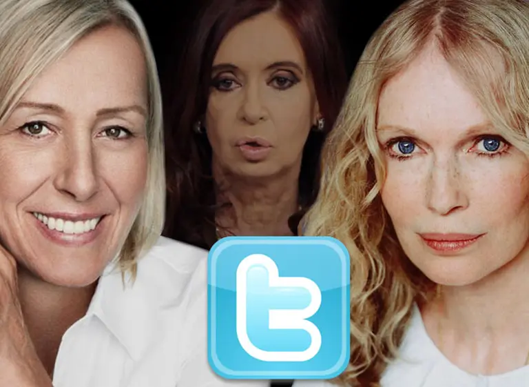 Tras los tuits, Cristina enviará sendas cartas a Mia Farrow y Navratilova
