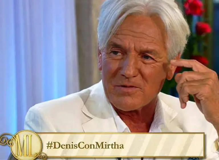 La incómoda pregunta de Mirtha Legrand a Sergio Denis: "¿Es verdad que hací­as fiestas raras?"