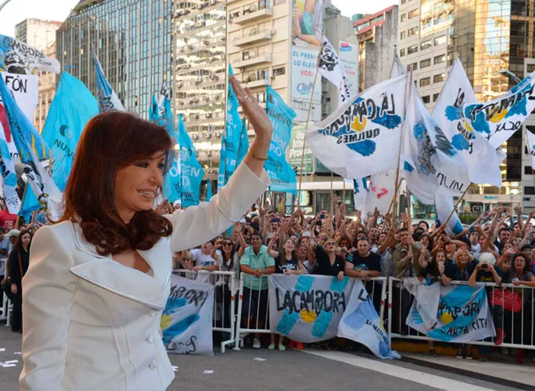 Cristina Kirchner: "Nunca vi tantos chicos en una marcha del 24 de marzo"