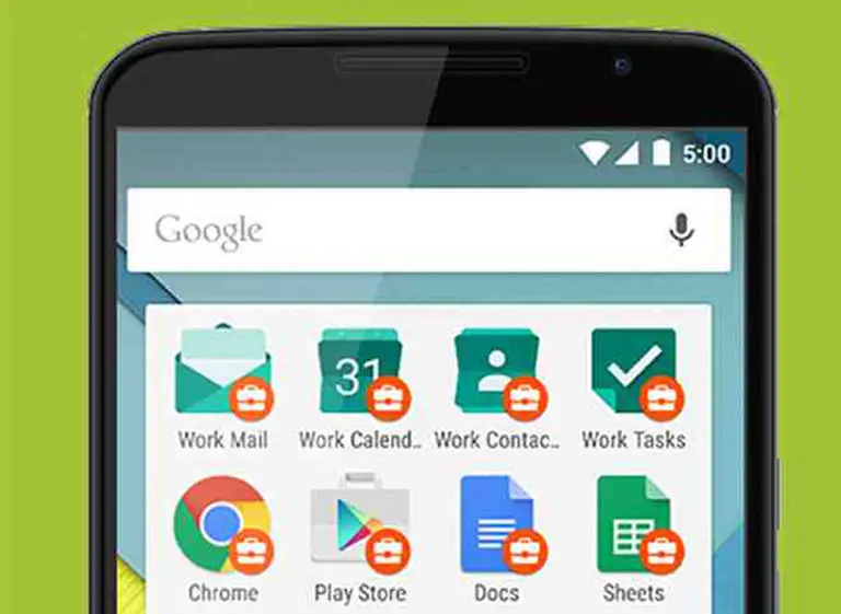 Cuáles son los teléfonos que Google recomienda para uso empresarial