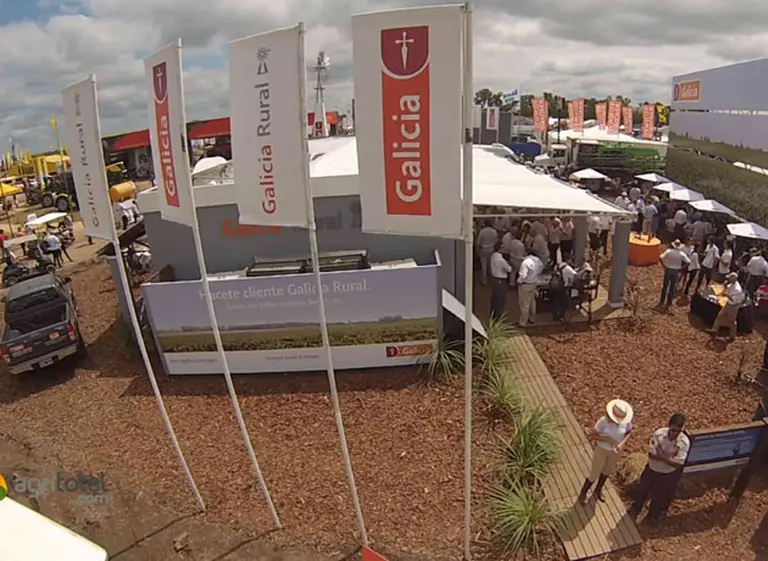 Banco Galicia estuvo presente en Expoagro con beneficios para la agroindustria