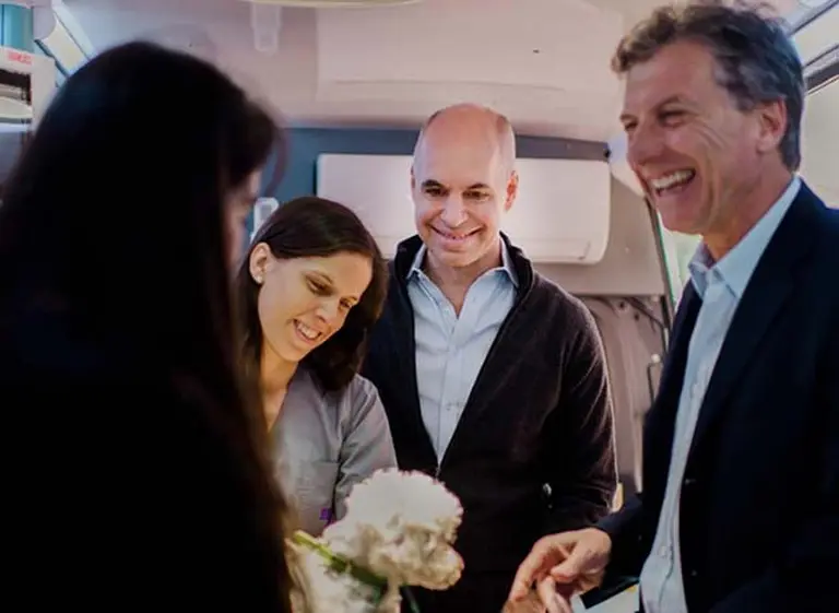 Macri oficializó su apoyo a Rodrí­guez Larreta en la interna contra Michetti