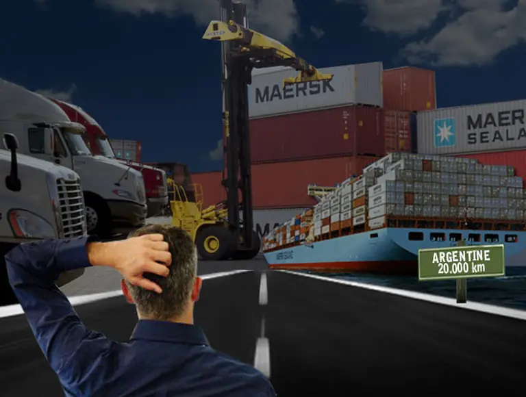 Difí­cil competir: mover una carga en la Argentina cuesta casi siete veces más que traerla de China