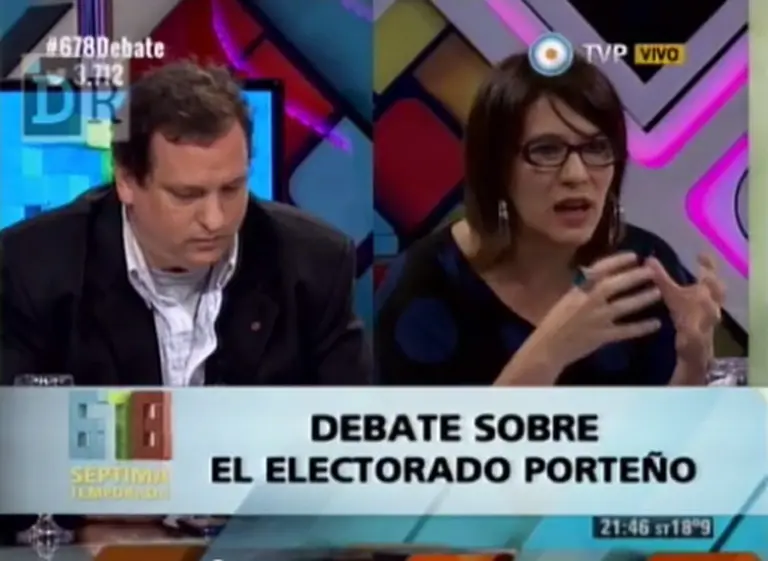 Para "678", el voto de los porteños se divide entre el "siome" y el "voto cosa"