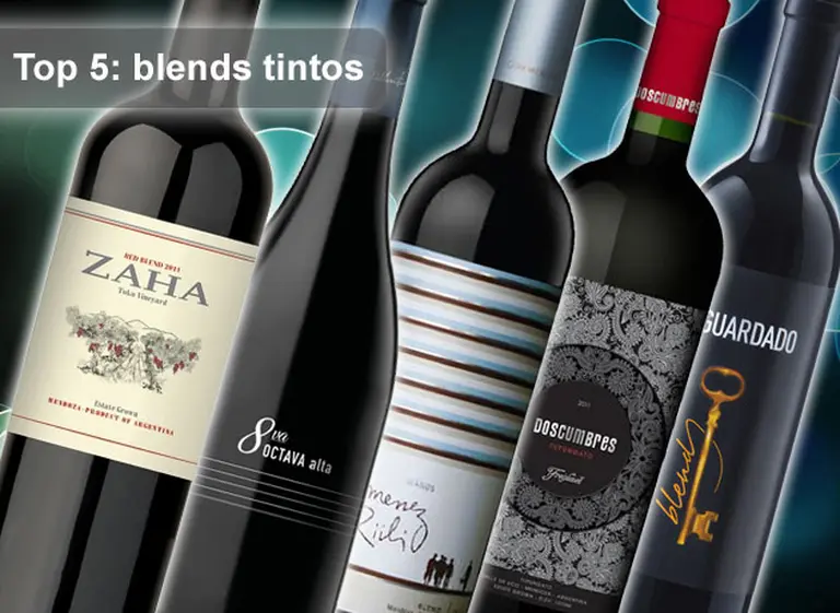 Guí­a de compras: 5 blends tintos de alta gama, para salir de lo común