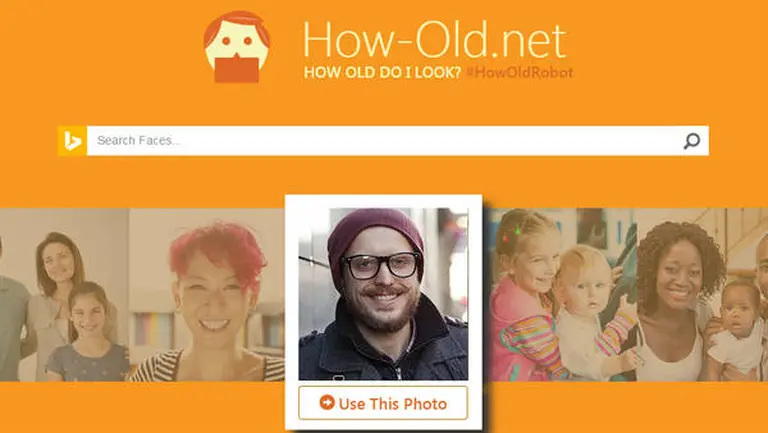 Un sitio intenta adivinar la edad de una persona con una foto
