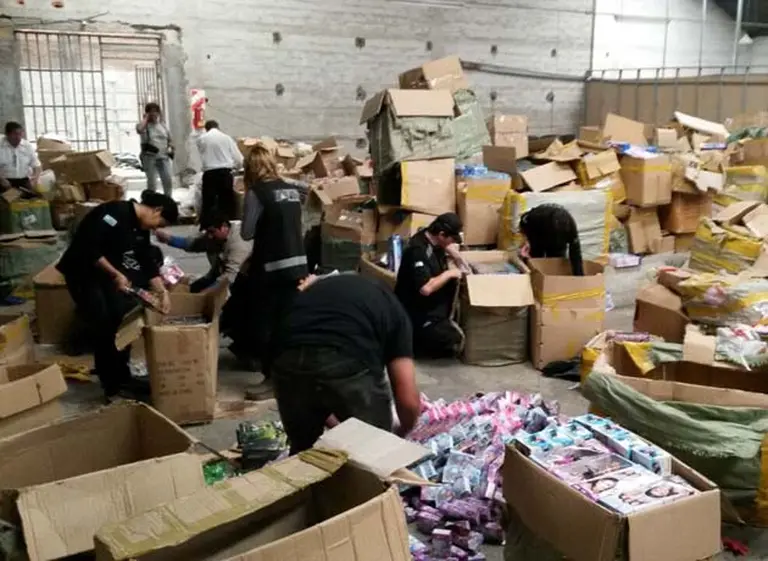 La AFIP secuestró mercaderí­a china por más de $40 millones en Salta