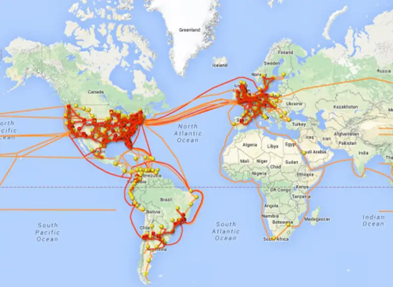 Temas de infraestructura afectan acceso a Internet a nivel global
