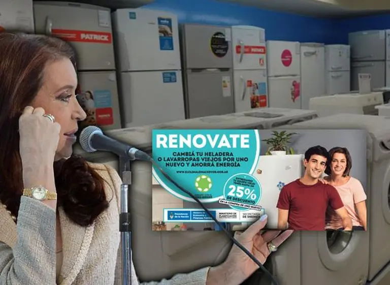 Renovate: avanza el plan del Gobierno para canjear electrodomésticos e impulsar el consumo preelectoral