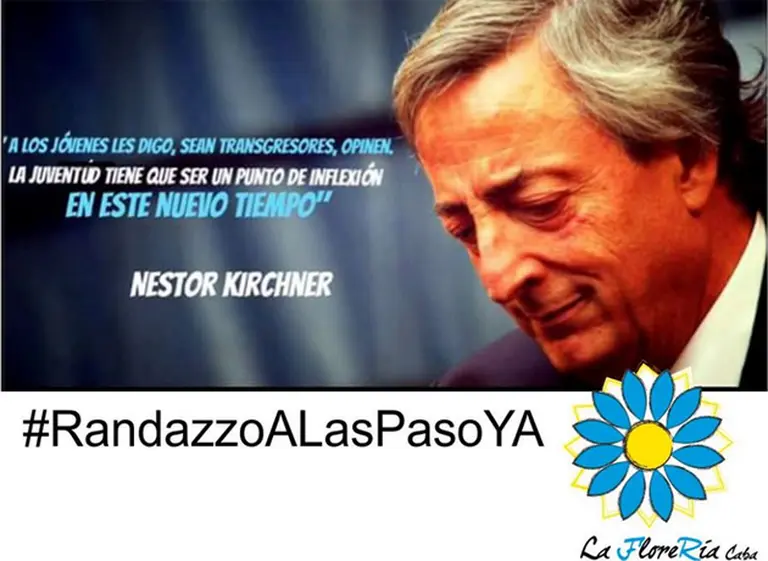 Militantes K desafí­an a Cristina y piden: "¡Randazzo a las PASO ya!"