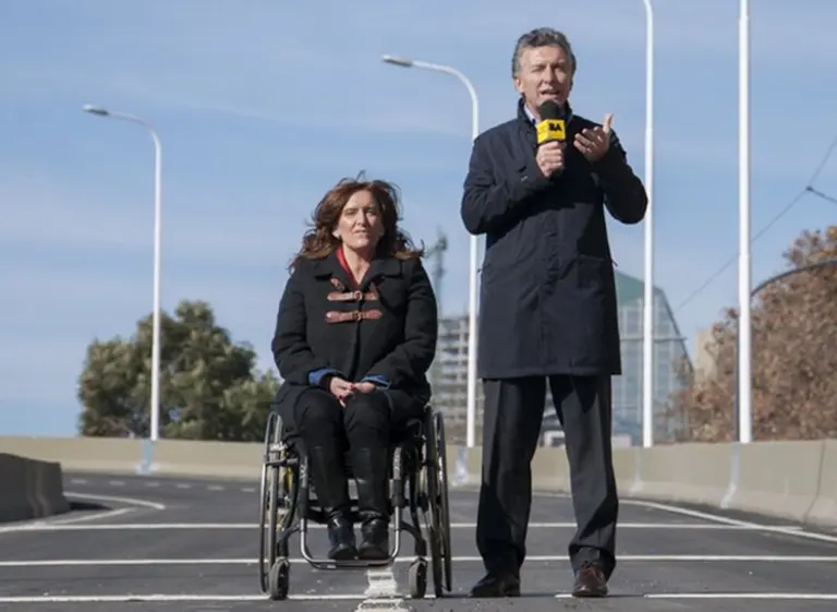 Un recorrido en fotos por la carrera de Gabriela Michetti