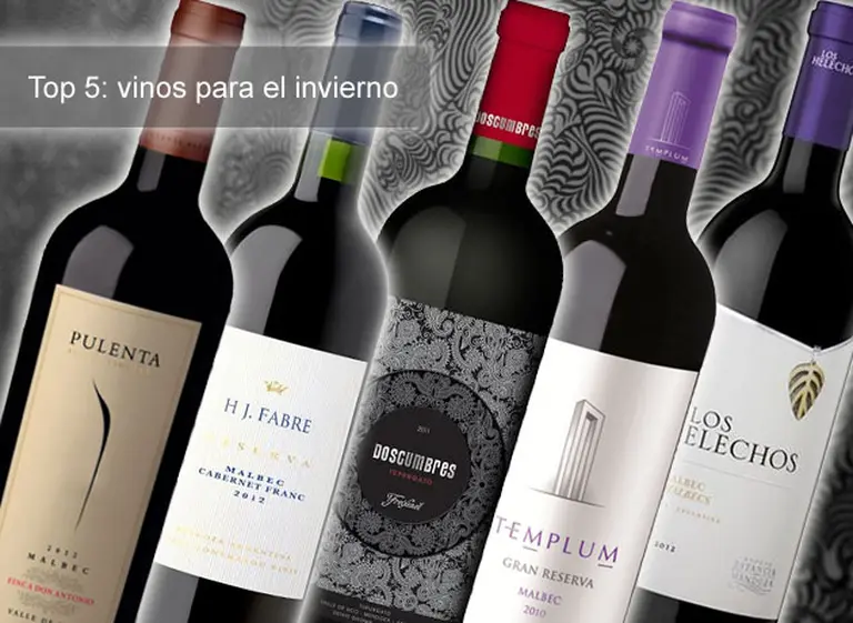 Guí­a de compras: cinco vinos tintos de alta gama para inaugurar la temporada de invierno