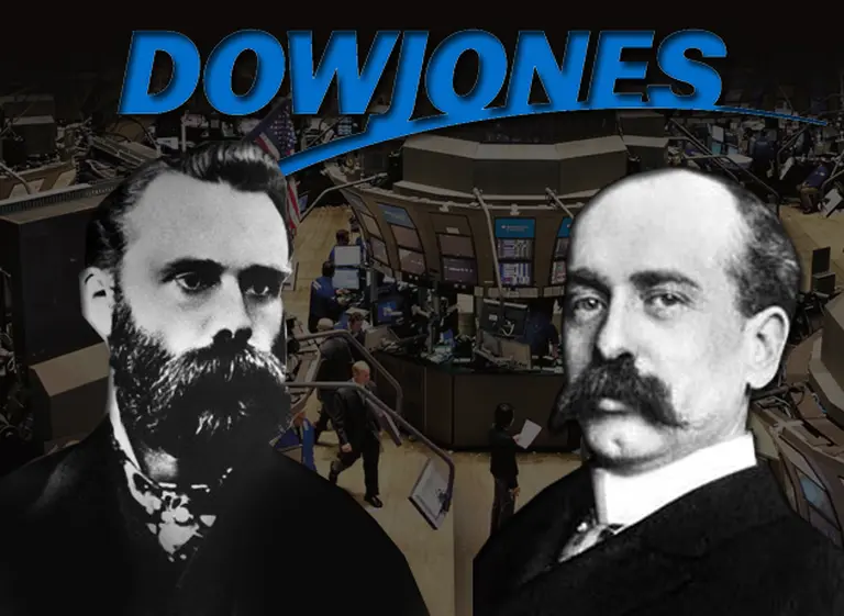Cuando Dow conoció a Jones: los orí­genes del í­ndice bursatil más famoso que nació en un sótano de Wall Street