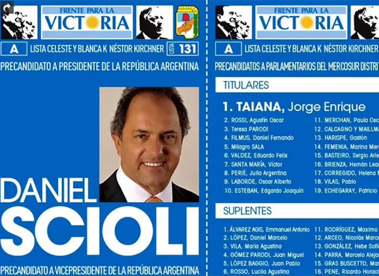 Oficializaron la boleta del kirchnerismo para las PASO del 9 de agosto