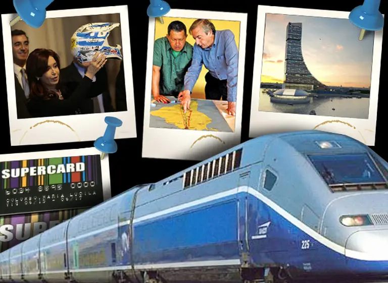 Del gasoducto bolivariano, al tren bala: 10 promesas K que "no quedarán" en los libros de historia