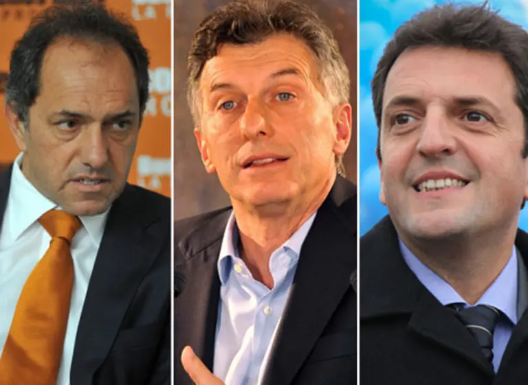 Encuesta Aurelio: Scioli 39%, Macri 32%, Massa 19%