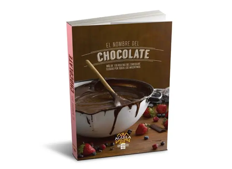 Aguila lanzó un libro de recetas con chocolate para festejar sus 135 años