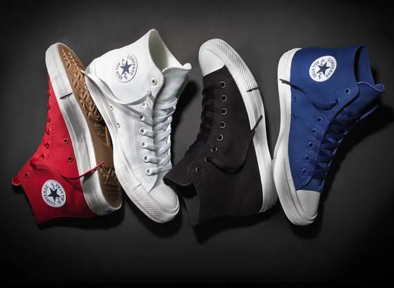 Converse rediseñó por primera vez en casi un siglo sus icónicas zapatillas
