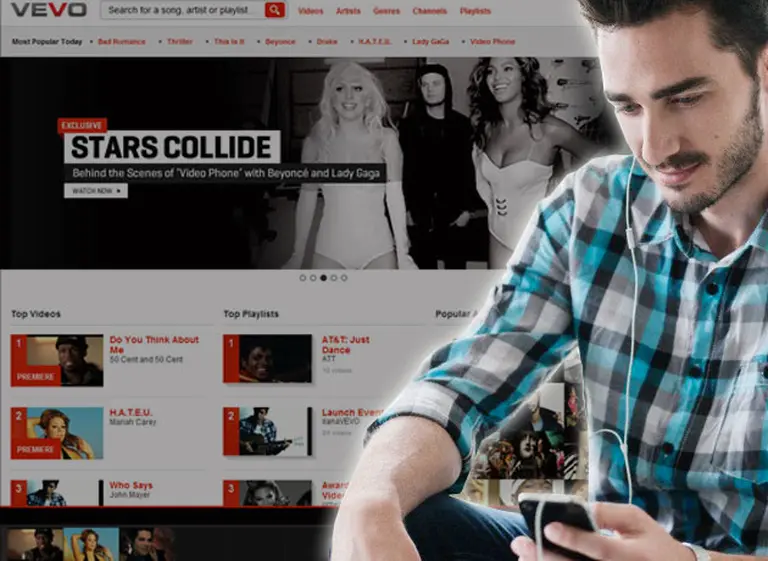 Vevo desembarca en América latina para conquistar la publicidad en los videos "online" musicales