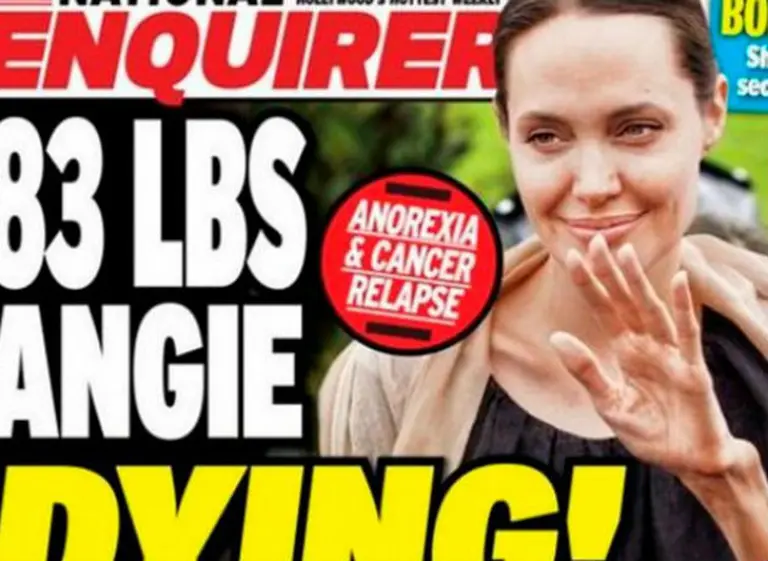 Preocupación por la delgadez de Angelina Jolie: aseguran que pesa sólo 37 kilos
