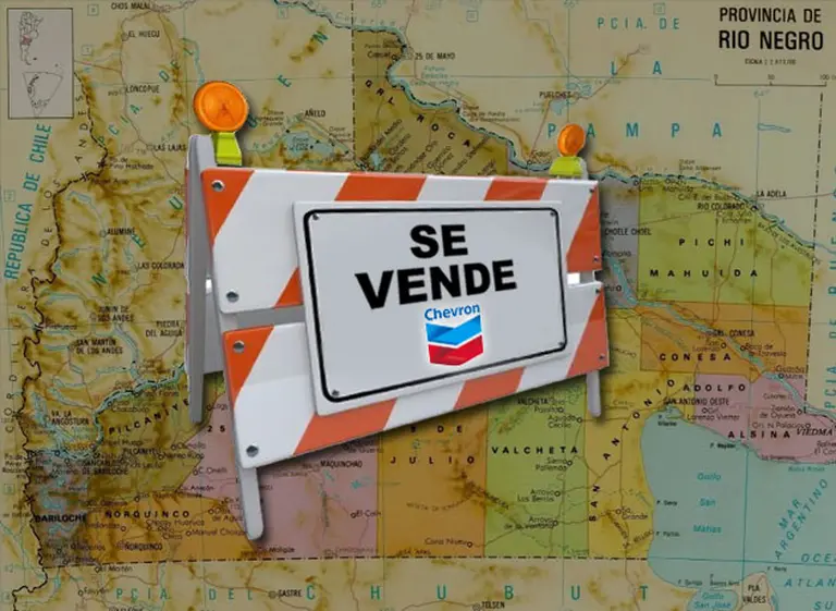 Chevron "recalculando": le puso el cartel de venta a sus activos en Rí­o Negro y se concentra en Vaca Muerta