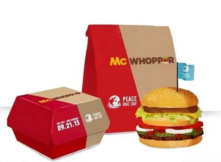 ¿Cuál fue la respuesta de McDonald´s a Burguer por un combo conjunto?