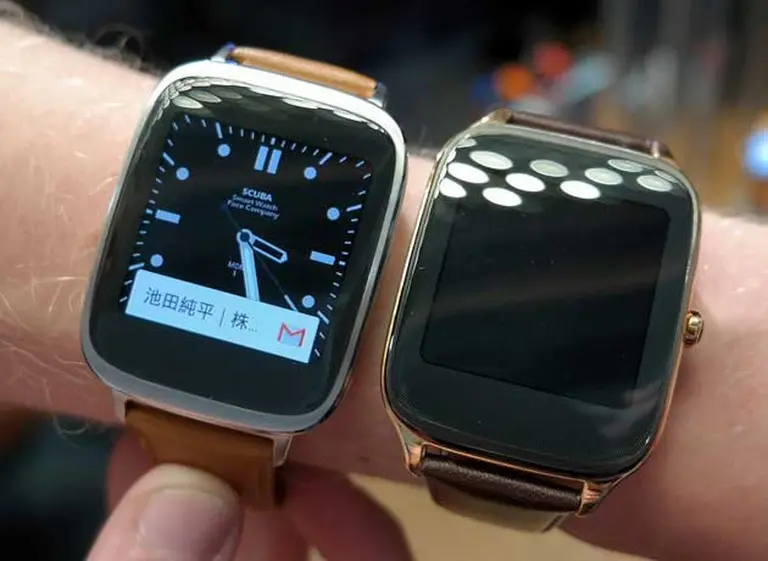 El reloj inteligente de Asus, Zenwatch 2, costará u$s170