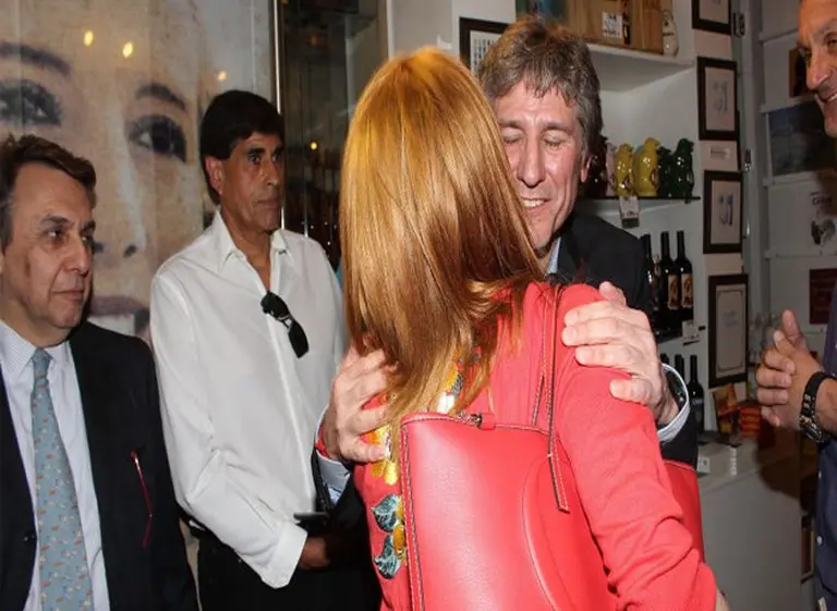 Agustina Kampfer habló de su cruce con su ex Amado Boudou