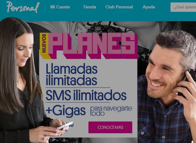 Personal cambia sus planes y sale a ofrecer "conexión total" para usuarios cada vez más demandantes