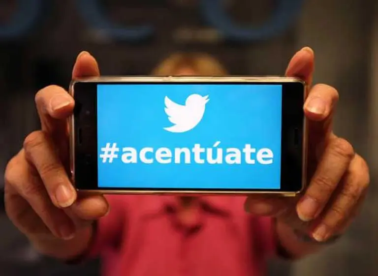 Twitter reconoce que los "hashtags" pueden llevar acentos