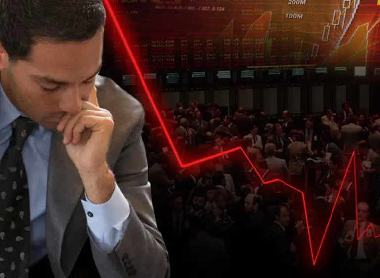 Por nervios en el mercado local y la "guerra" comercial de EE.UU., las acciones bajan hasta 4%