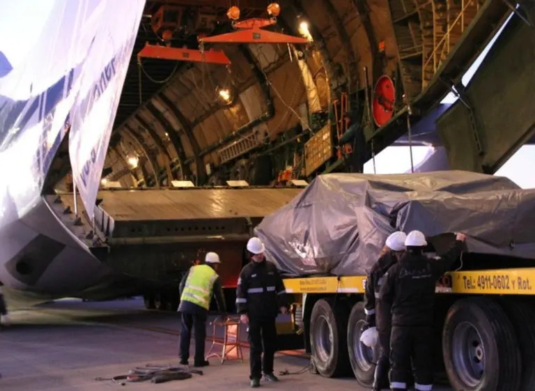 ¿Cómo se organizó la exportación del satélite Arsat?