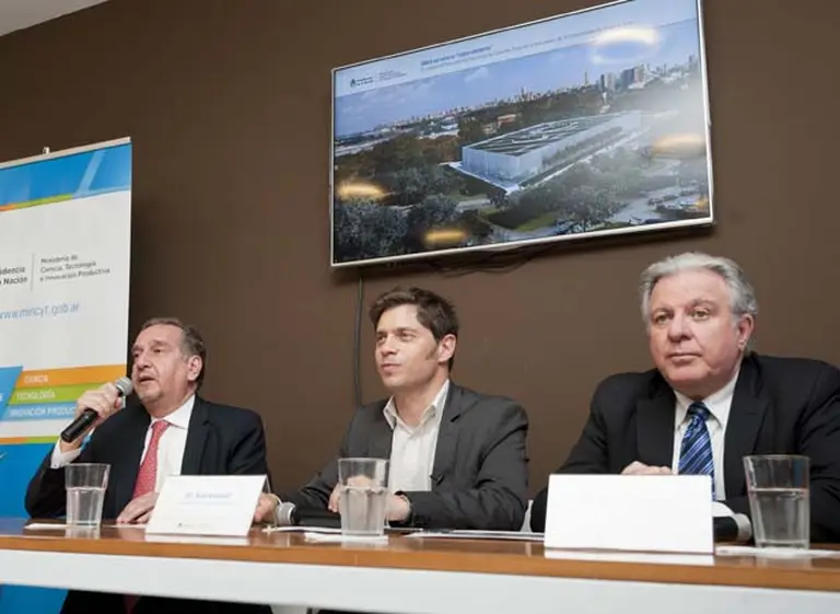 Barañao y Kicillof mostraron cómo será el edificio de la Facultad de Ciencias Exactas y Naturales