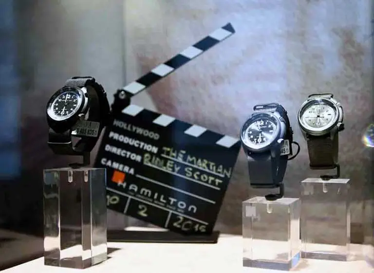 Los relojes Hamilton se embarcan en un viaje épico a Marte en "Misión Rescate"