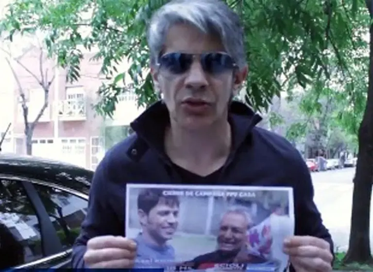 Pablo Echarri defendió el nombramiento de su hermana como funcionaria