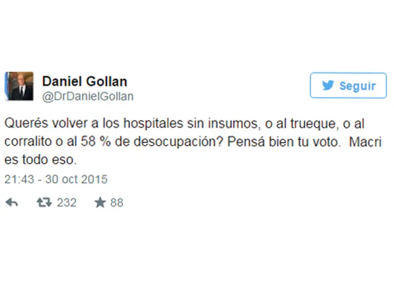 "Campaña del miedo": el ministro de Salud dice que si gana Macri se cerrarán centros contra el cáncer
