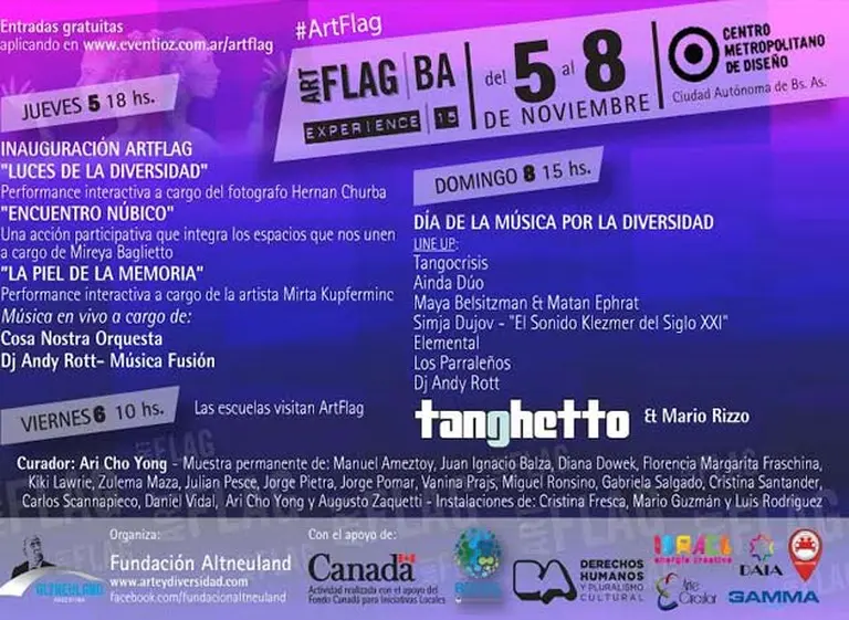 Una fiesta de banderas: llega la segunda edición de "ArtFlag Experience"