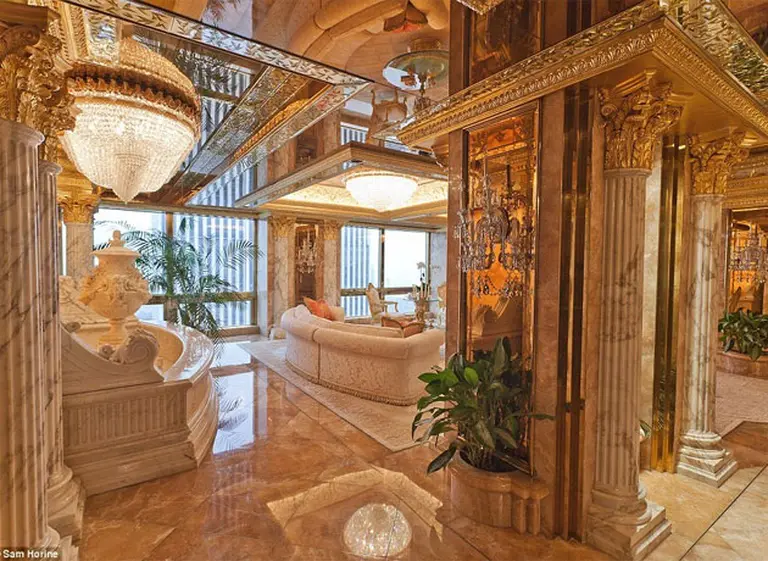 El increí­ble Penthouse valuado en u$s100 millones  de Donald Trump en Nueva York