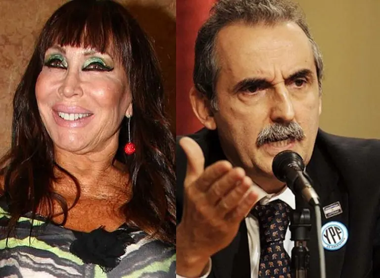 Moria Casán habló de su supuesto romance con Guillermo Moreno