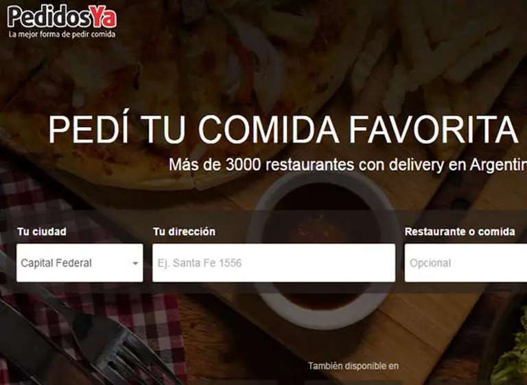 Pedidosya  amplí­a su negocio a supermercados y farmacias