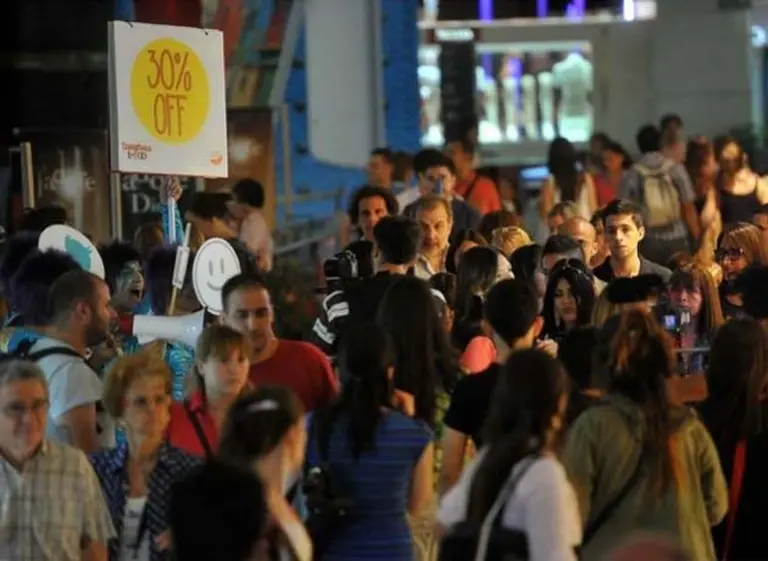 "La noche de los shoppings" es la que acumula las mayores ventas en el año