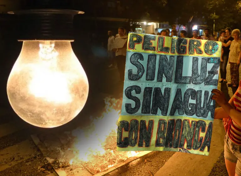 Los cortes de luz persisten y más de 20.000 usuarios pueden recibir el año sin energí­a