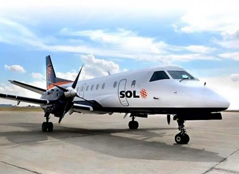 La empresa aérea Sol presentó la quiebra y canceló sus vuelos