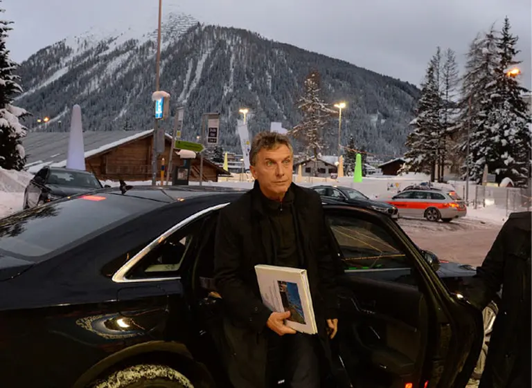 En Davos, el Presidente postuló a Sergio Massa como presidente del PJ